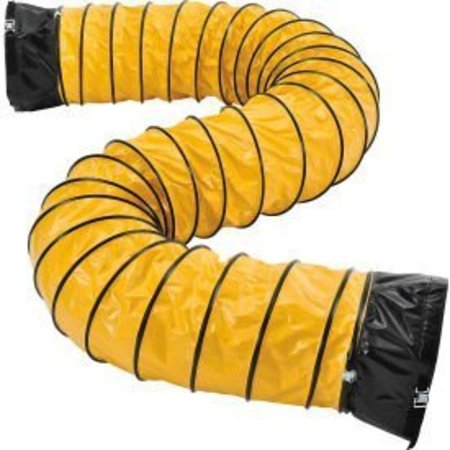 GLOBAL EQUIPMENT Flame Retardant Flexible Duct 16Ft for 16 Inch Diameter Fan BR-16-16ft